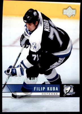 2006-07 Upper Deck UD Exclusives Filip Kuba 021/100 Tampa Bay Lightning #424 - Image 1 of 2