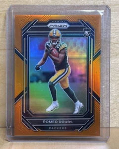 2022 Panini Prizm Romeo Doubs Orange Prizm /249 RC Rookie Packers - Bild 1 von 2
