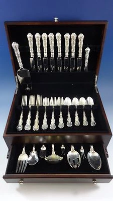 Strasbourg by Gorham Sterling Silver Flatware Set For 8 Service 42 Pieces - Image 1 of 4