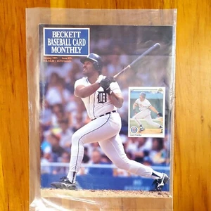 Beckett BASEBALL Card Monthly Magazine 70 January 1991 Cecil Fielder Cover NF+ - Imagen 1 de 2