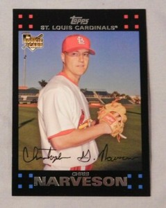 2007 Topps #281 Chris Narveson St. Louis Cardinals Baseball Card