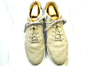 Allen Edmonds Men's Shoes "Lightyear" Lace-up Sneakers Grey Suede 12 D  (37e)