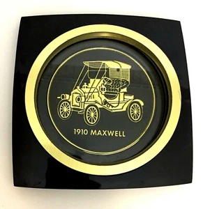 Maxwell 1910 Dampfwagen Modell schwarz und gold Kunststoff AD VU Tablett - Bild 1 von 7