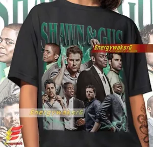 Limited Shawn and Gus Psych Tv Show Vintage T-Shirt, Shawn and Gus Psych Shirt - Picture 1 of 3