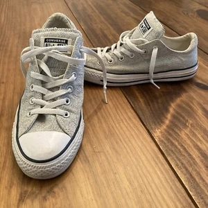 Converse Chuck Taylor All Star Womens 10 Heather Gray Low Top Sneakers - Picture 1 of 10