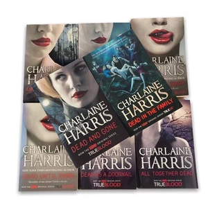 Charlaine Harris True Blood Sookie Stackhouse Book bundle x 8 ~ FREE POST - Picture 1 of 4