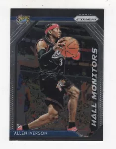 2018-19 PANINI PRIZM BASKETBALL HALL MONITORS ALLEN IVERSON PHILADELPHIA 76ERS - Picture 1 of 4