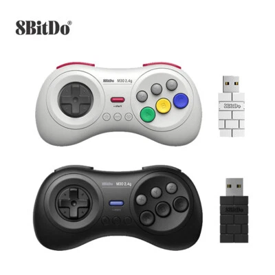8Bitdo M30 2.4G Wireless Gamepad for Sega Genesis Mini Mega Drive Mini Switch - Image 1 of 4