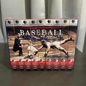 Baseball: Ein Film von Ken Burns - Nine Inning verpackt Set VHS 1997 9-Band-Set versiegelt - Bild 1 von 6