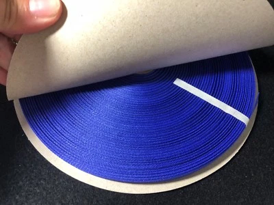 1/4" Width Pansy Blue Grosgrain Ribbon 100 yds Schiff Craft Sewing Bow  - Image 1 of 2