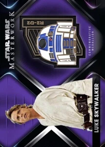 [DIGITAL CARD] Topps Star Wars Luke Skywalker 3 Masterwork 22 Purple Medallions - Picture 1 of 1