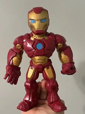 Figura de 10" Playskool Heroes Marvel Super Hero Adventures Mega Mighties Iron Man Foto 1 de 2