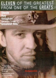 1995 Stevie Ray Vaughan Greatest Hits  Release Music Industry Promo Ad Print - Picture 1 of 1