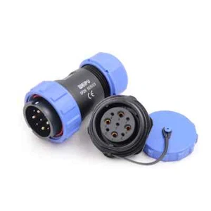 Conector eléctrico de aviación SP29 IP68 2 3 4 7 8 9 10 12 16 17 20 24 26 PINES - Imagen 1 de 23