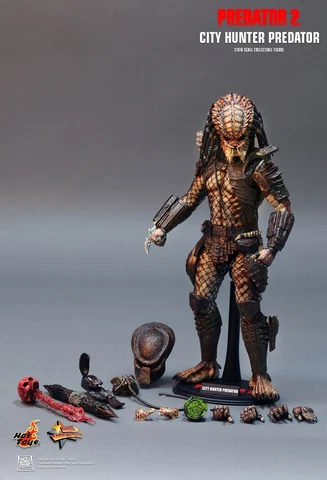 HOT TOYS MMS173 PREDATOR 2 CITY HUNTER PREDATOR 1/6TH SCALE COLLECTIBLE FIGURE Cover