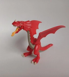 Playmobil Red Fire Breathing Dragon Figure Medieval Fantasy Geobra 2009 - Picture 1 of 6