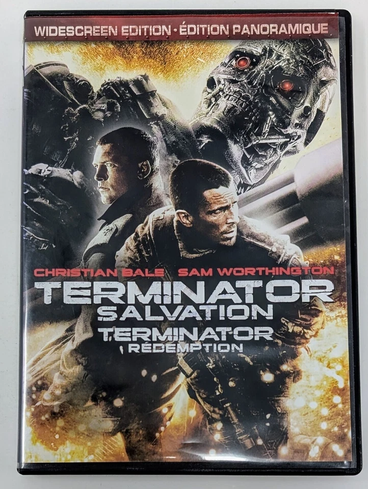 Terminator Salvation DVD (2009) - Region 1 - FR/EN/ES - VG+ (Tested) - Image 1 of 4