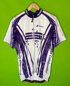 Hincapie Utspokin’ Augusta, GA Purple & White Cycling Jersey Size XL - Picture 1 of 16