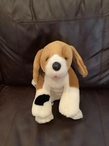 BUILD A BEAR Beagle Brown Black White Puppy Dog Stuffed Animal Plush 14" AR42 - Picture 1 of 11