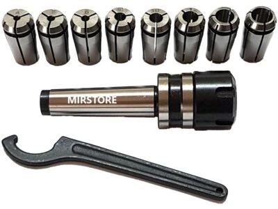 MIRSTORE MANDRINO PORTAPINZE CM3 CON 8 PINZE PORTAFRESE x TORNIO, MACCHINA MULTIFUNZIONE