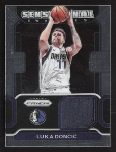 Luka Doncic 2021-22 Panini Prizm Sensational Swatches Game Worn #SW-LDC Mavs - Picture 1 of 2
