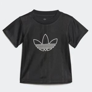 Adidas Boys T Shirt Infant Baby Junior Kids Crew Sport Football Top 0-4 Years - Picture 1 of 2