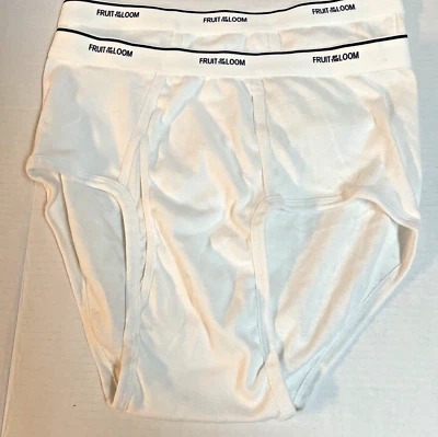 NEW Vintage 1999 Fruit Of The Loom FTL Men’s Briefs SIZE XL 40-42 - Image 1 of 3