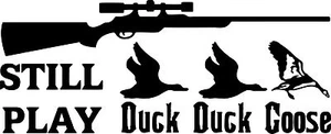 Duck Goose Pheasant Hunting Gun Hunter Car Truck Window  Vinyl Decal Sticker - Bild 1 von 2