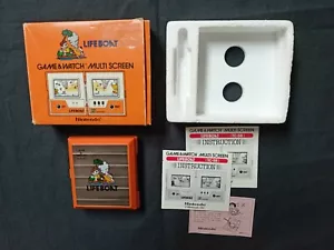 Nintendo Game and Watch multi screen Lifeboat En boite - Picture 1 of 10