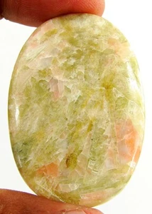 Piedra preciosa suelta de serafinita natural de 79,10 quilates cabujón alambre envoltura piedra-22432 - Imagen 1 de 2