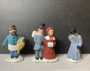 Vintage Christmas Village Lot Porcelain Figurines - Picture 1 of 6