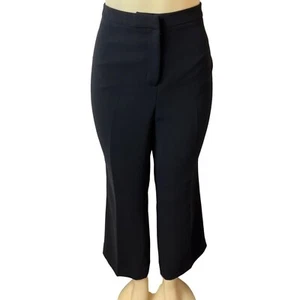Tahari Women's Black High Rise Capri Cropped Pants Sz 16P - NWT - Picture 1 of 7