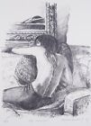 Brian SEIDEL The Mirror - Signed original lithograph, figure study, 60 x 47 cm