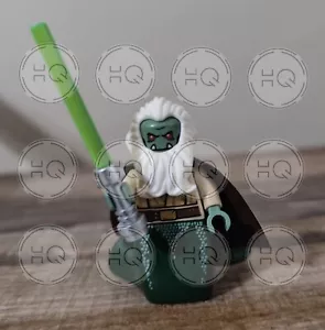**NEW** 100% LEGO Jedi Master Oppo Rancisis Star Wars Minifigure - Picture 1 of 4