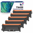 5 Premium Toner Cartridge TN450 for Brother HL-2240 DCP-7060 MFC-7240 MFC-7860DW