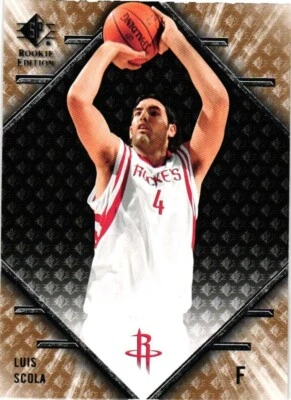 2007-08 SP ROOKIE EDITION LUIS SCOLA RC ROOKIE #91 CARD $0.99 VALUE BOX - Image 1 of 2