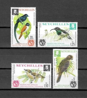 SEYCHELLES 1976/77 SG 369/372 MNH Foto 1 de 2