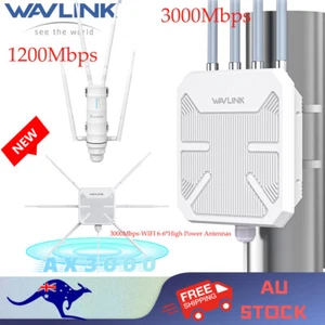 Wavlink 1200/1800/3000Mbps Outdoor Wifi Extender Dual Band Router Signal Booster - Picture 1 of 88