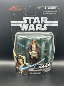 2006 Star Wars OBI-WAN KENOBI #047 Episode 1 Saga Collection Action Figure NEW - Picture 1 of 2