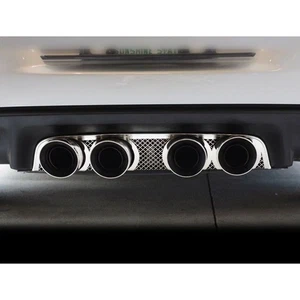 Panel de llenado de escape ACC para Corvette 05-13 con malla láser de escape Borla pulida - Imagen 1 de 7