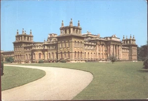 BLENHEIM PALACE AUS DEM SÜDWESTEN, Oxfordshire - Vintage POSTKARTE - Bild 1 von 2