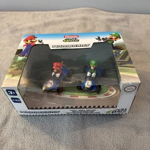 Carrera Pull Back Motor MarioKart Mario and  Luigi 1:43 Slot Cars New In Box - Picture 1 of 6