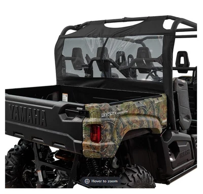 Yamaha Viking 700 VI 2014-2022 OEM ventana trasera negra Surlast 2pg-K750A-V0-00 Foto 1 de 4