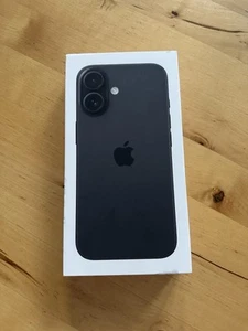 Apple iPhone 16 128GB Black Unlocked Sealed - Afbeelding 1 van 2