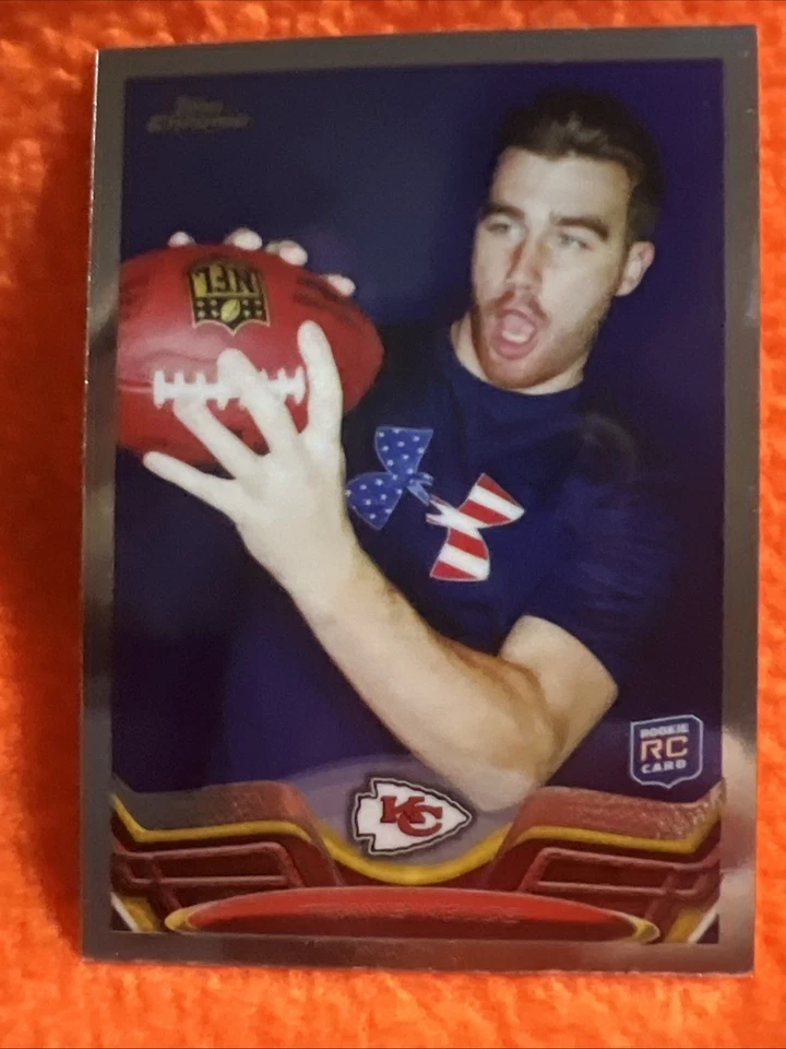 Travis Kelce - Swift 2013 Topps cromo fútbol RC #118 KC Chiefs Foto 1 de 2