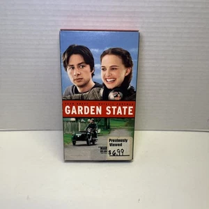 Garden State VHS 2004 Zach Braff Natalie Portman COMEDY ROMANCE DRAMA VINTAGE - Picture 1 of 8