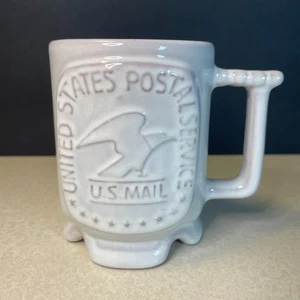 Vintage Frankoma USPS Post Office Coffee Mug Cup Training Center Norman O - Picture 1 of 5