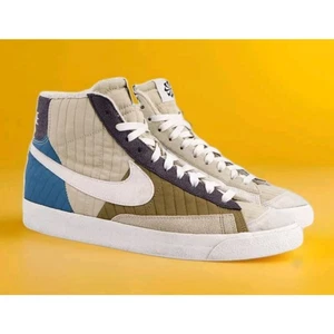 Scarpe sneakers Nike Blazer Mid 77 LX NN Premium Toasty da uomo 8,5 rattan vela belle - Foto 1 di 8