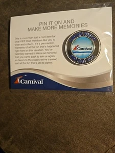 Pin's VIFP Carnival Cruise Lines - Venezia 2025 - Neuf - Photo 1/4