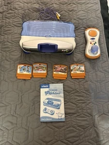 Vtech V.Smile V-Motion Active Learning Console Controller 4 games Tested 🔥 - Picture 1 of 11